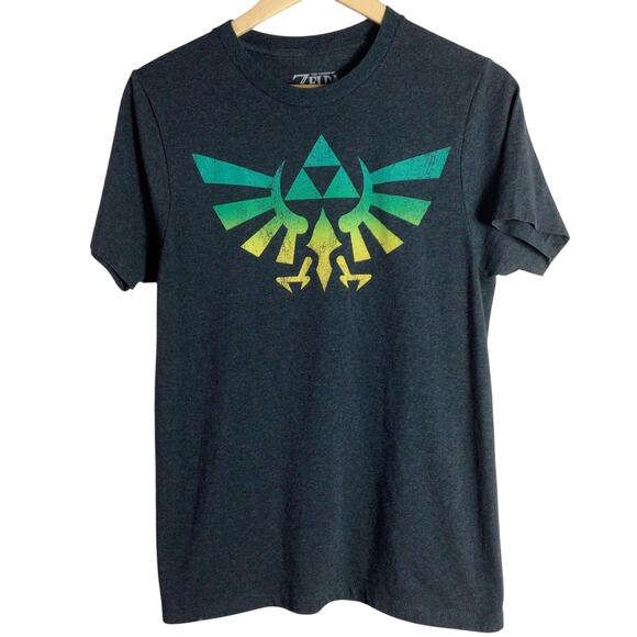 Nintendo Legend Of Zelda video game T Shirt Gray Small - Picture 1 of 4